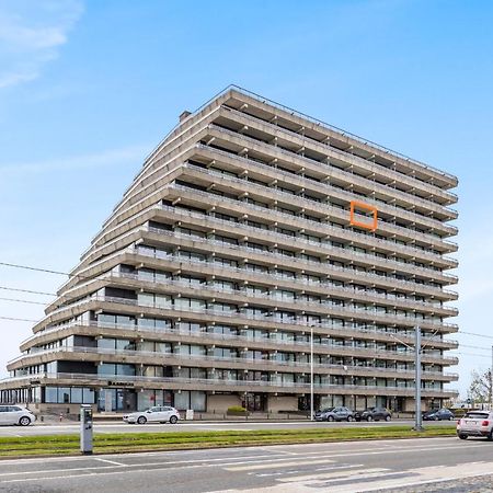 Luxueuze Vakantiestudio Met Zeezicht En Terras In Oostende Ngoại thất bức ảnh