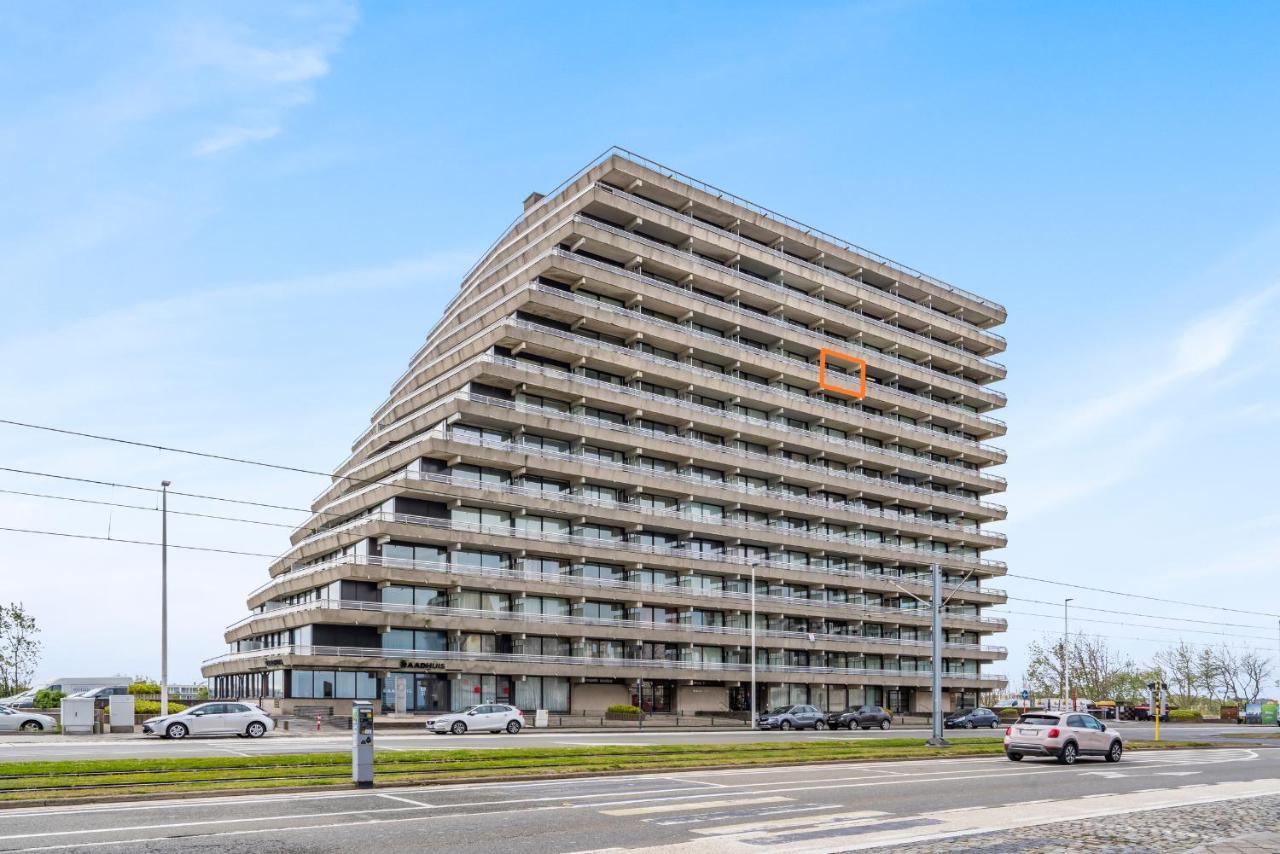Luxueuze Vakantiestudio Met Zeezicht En Terras In Oostende Ngoại thất bức ảnh
